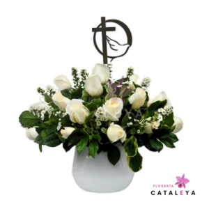ARREGLO FLORAL FUNEBRE