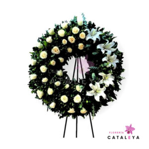 CORONA PICARONA FUNEBRE ROSET